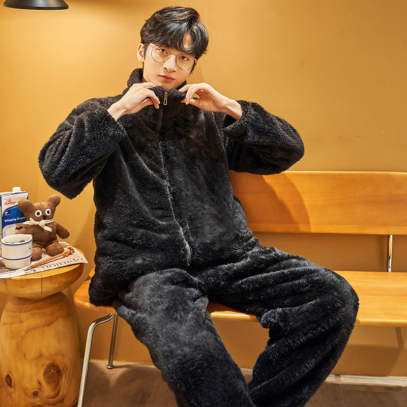 Cozy Couple Flannel Suit – Warm, Soft, and Adorable Together!