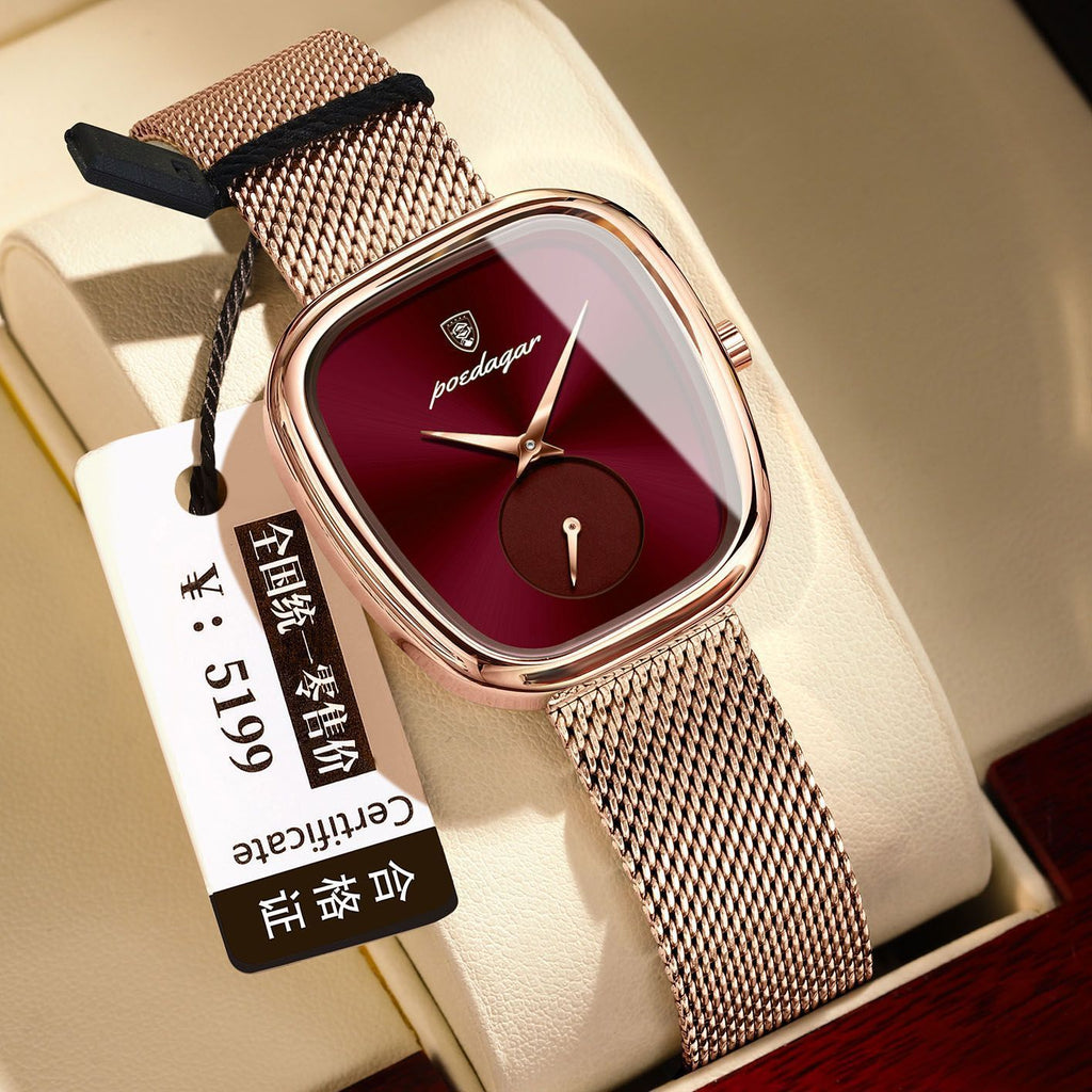 Chic Korean Waterproof Watch – Everyday Elegance for Modern Women