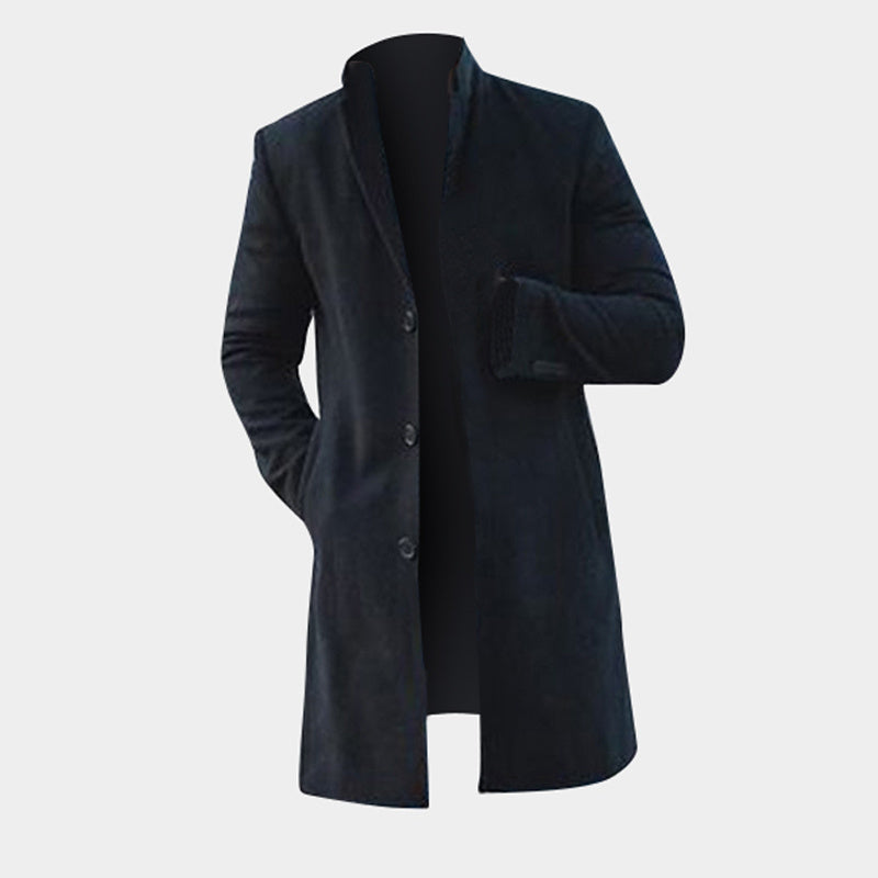 Stay Warm in Style – Classic Men’s Winter Trench Coat