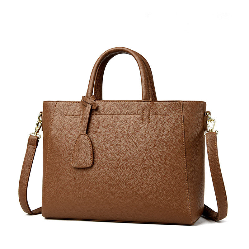Everyday Luxury Tote – Soft Leather Shoulder & Crossbody Bliss