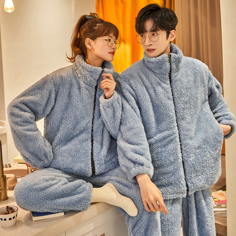 Cozy Couple Flannel Suit – Warm, Soft, and Adorable Together!